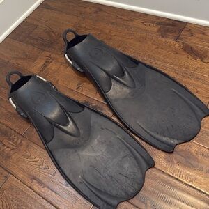 Hollis F1 tech fins gently used xl scuba dive